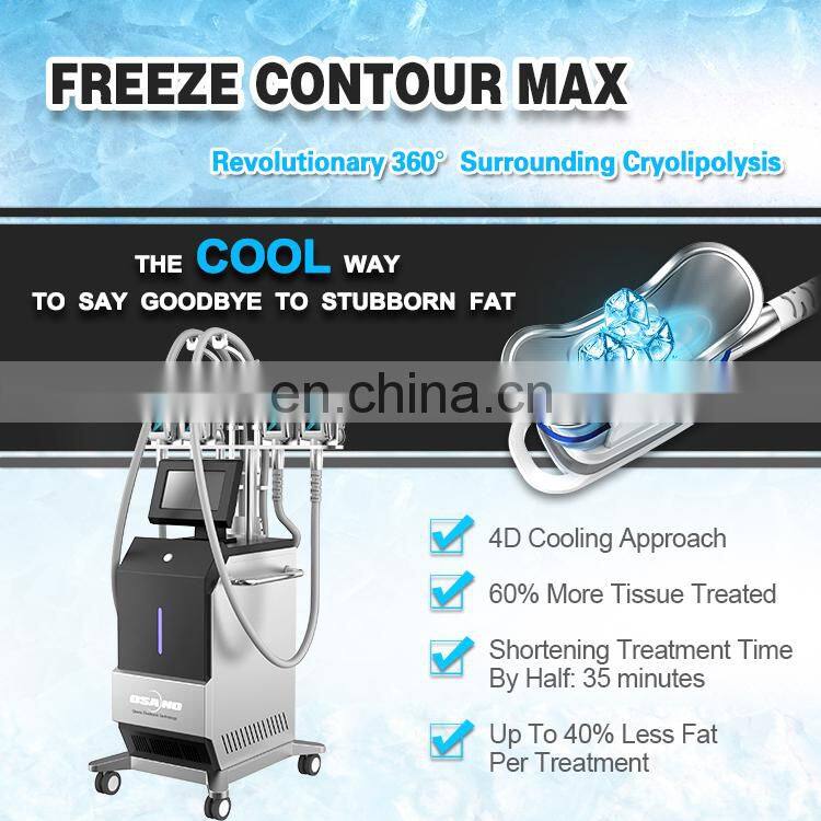 360 Newest beauty equipment weight loss body slimming fat freezing cryotherapy machine cryo lipolysis