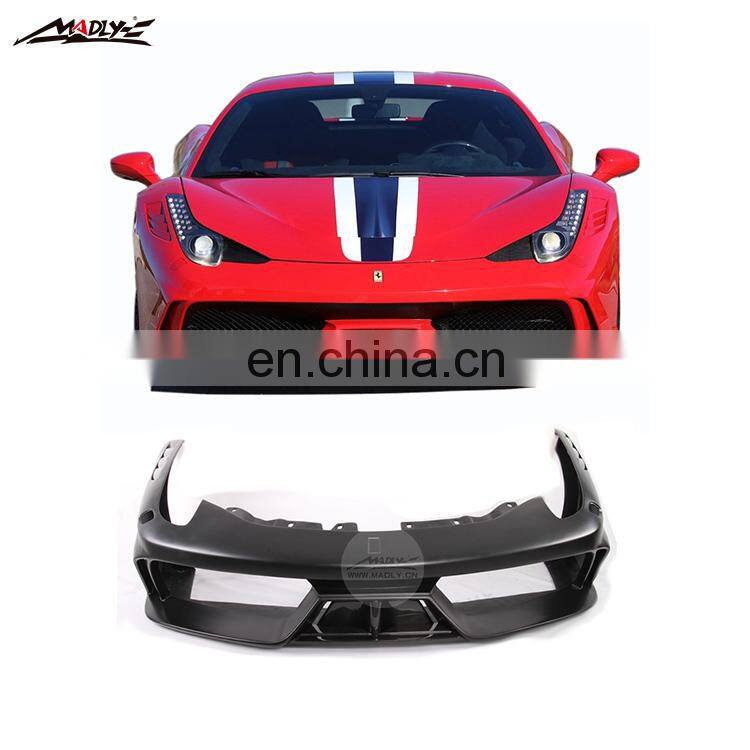 Very Perfect quality Front bumper for Ferrari 458 body kit for Ferrari 458 front bumper