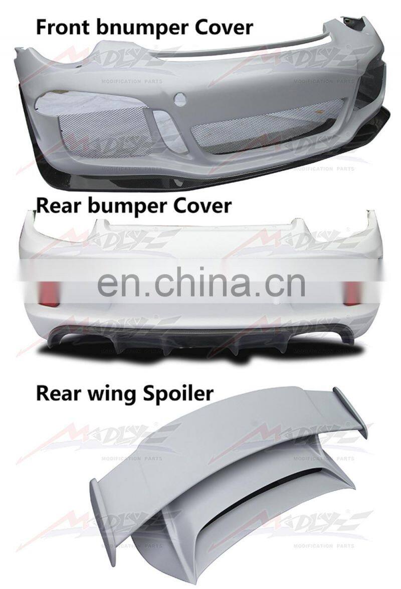 Madly Body Kit 911 Body Kit Style GT3 for Porsche 991 2012 to 2015 year