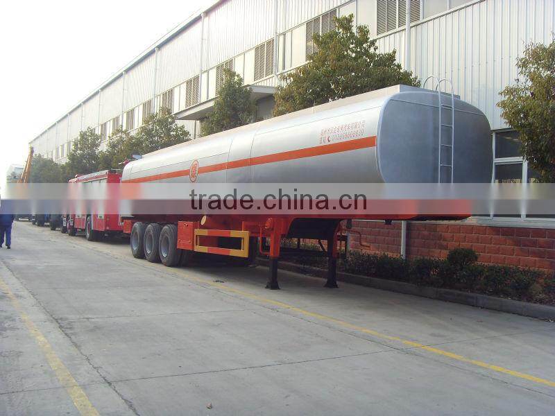 3 axles fuel oil tanker semi trailer