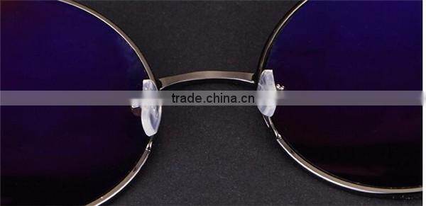women ladies female fashionable retro classic full metal frame small round sunglasses