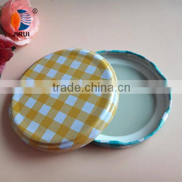 customerized metal caps for glass jars