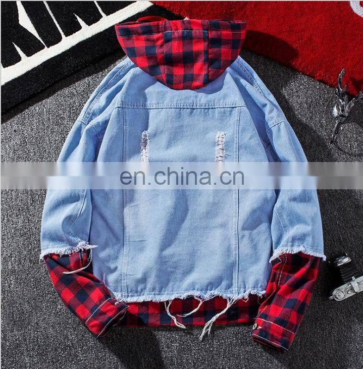 Wholesale new cartoon print student denim jacket female temperament casual jacket student spring and autumn jacket