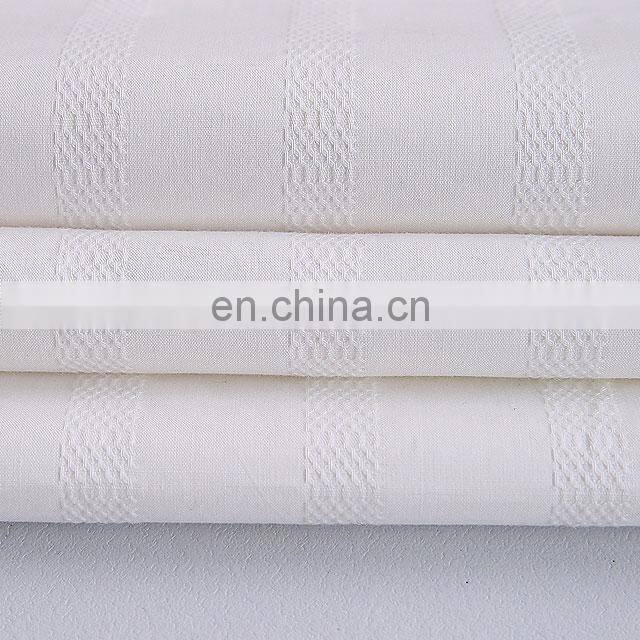 Design Plain T Shirt Dyed 100%Cotton Dobby Check Fabric