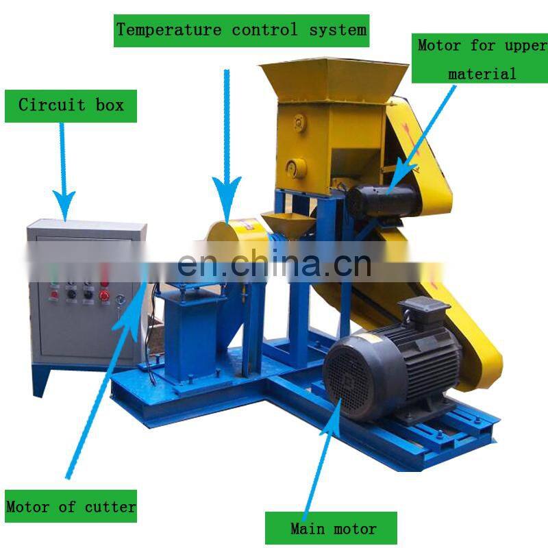 Small Automatic Corn Wheat Grain Snack Extruder Puffing Making Machine