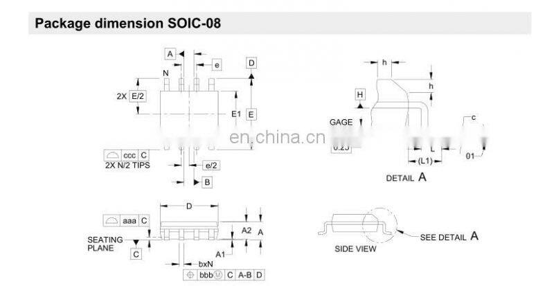 TVS/ESD Arrays - RLSO8A055LV Series for Firewire & USB protection