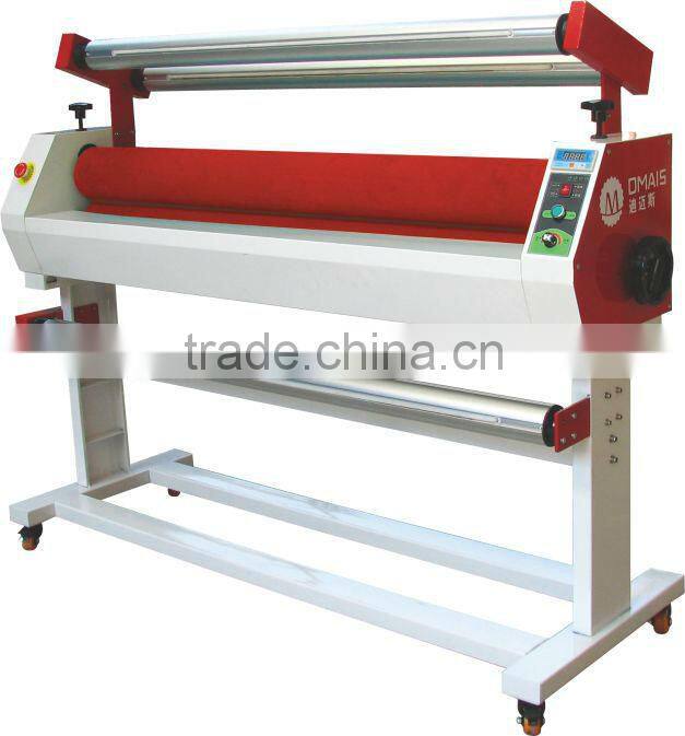 Automatic hot roll laminator 1600mm, TJ-GWZ1600R for Roll Printings,Glass,wood,PVC board,etc