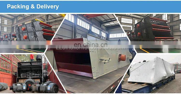 Sand stone soild gravel aggregate rotary sand gravel screening plant vibrating screen separator price