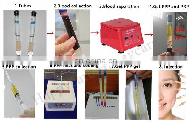 HC-B043G CE ISO approval PRP beauty centrifuge / Portable blood plasma centrifuge/centrifuge plasma gel machine