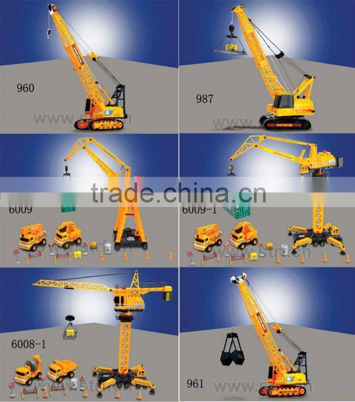 8 Channels Rc Moving Wharf Cranes