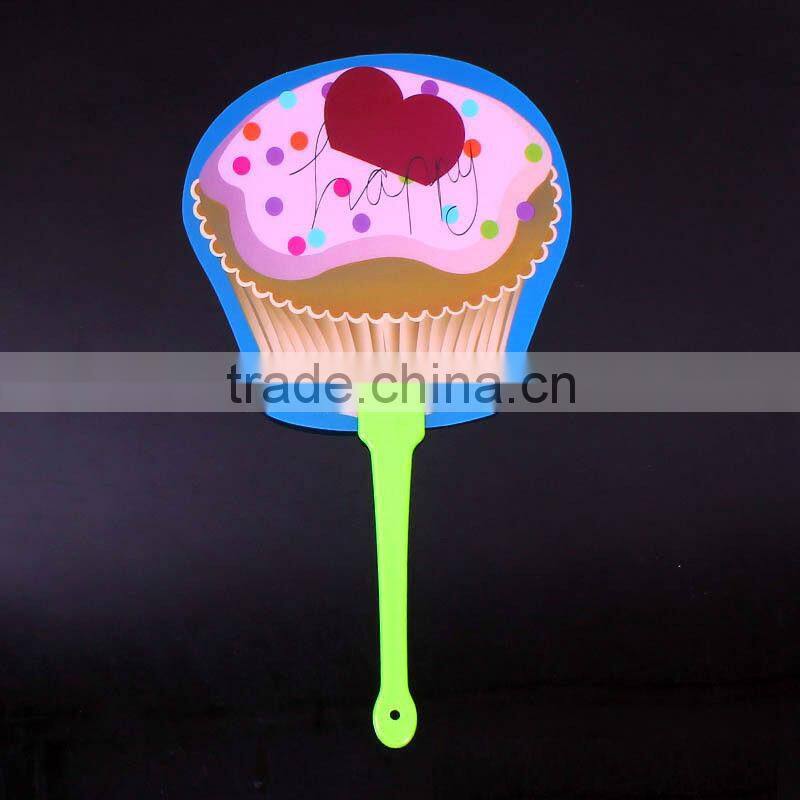 Factory customized gifts Plastic hand fan/ Quallity PP fan travel souvenir fan