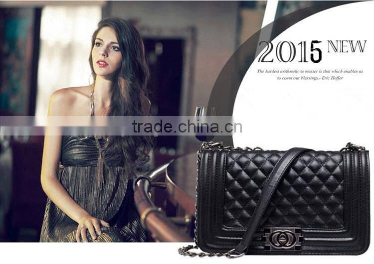 new model diamond lattice purses ladies handbags