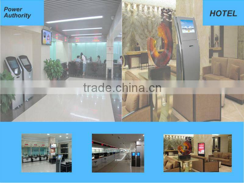 17" Shopping Mall,Supermarket,Hotel Self Service Touch Screen Multimedia Infomation Kiosk