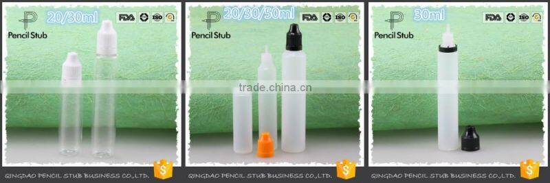 15ml unicorn bottle pen shape bottle 15ml PE plastic unicorn bottle