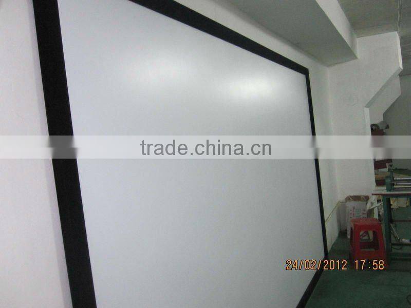 3D Silver Fixed Frame screen/fast fold screen/Electric Projection Screen/ Motorized Projector Screen/Fixed Frame Screen