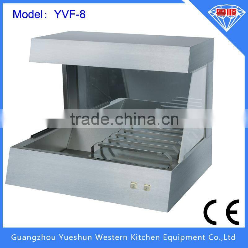 High quality stainless steel commercial counter top chips worker