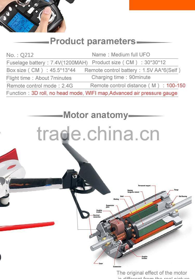 2MP camera 5.8G FPV WL Q212G phantom drone