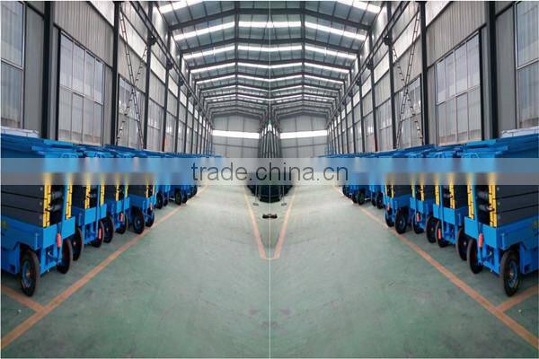 goods lift/telescopic cylinder lift platform used in supermarket