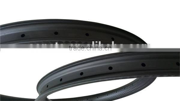 2014 new products 50mm tubuless mtb rim, 29er mountain bicycle carbon rim 12k matte finish, supper light fat bike rim