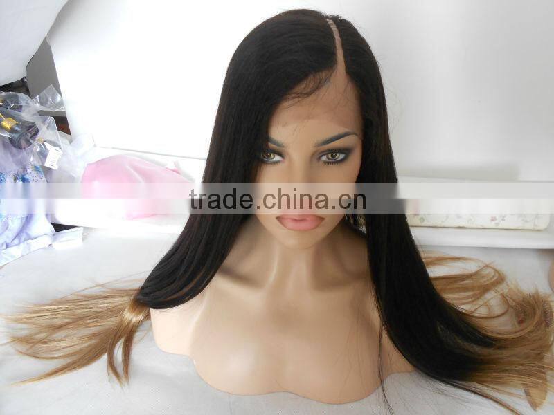 Instock!!Hot sale Factory Price 10-30inch Top quality Cheap Brazilian human hair u part wig