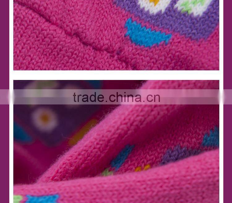 2014 Winter Hot Selling Baby Kids Acrylic Knitted Robber Circle Loop Scarf