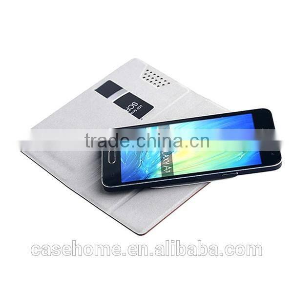 360 Degree PU Leather Standing Flip Case for Samsung Galaxy A3