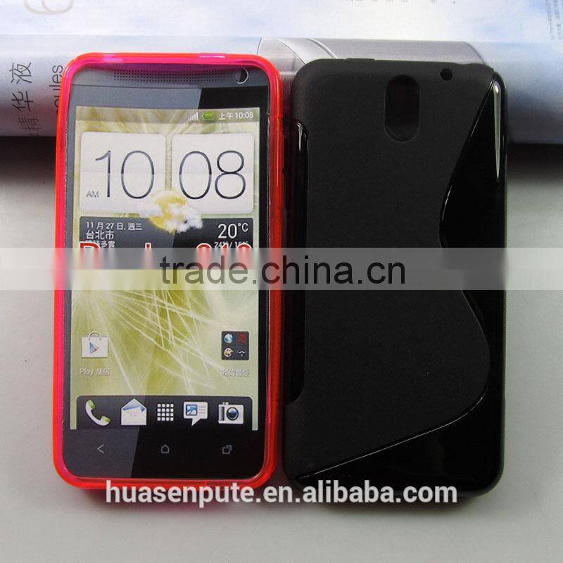 Hot sell !!Newest For HTC desire 610t TPU S Line Gel soft case