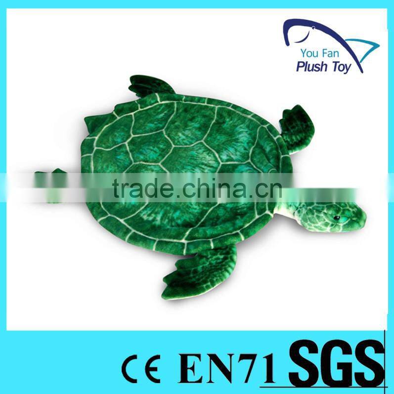 LIFELIKE PLUSH TORTOISE RUG