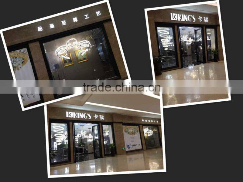 Modern simple GOLD crystal wall lamp warm Color bedroom lamp