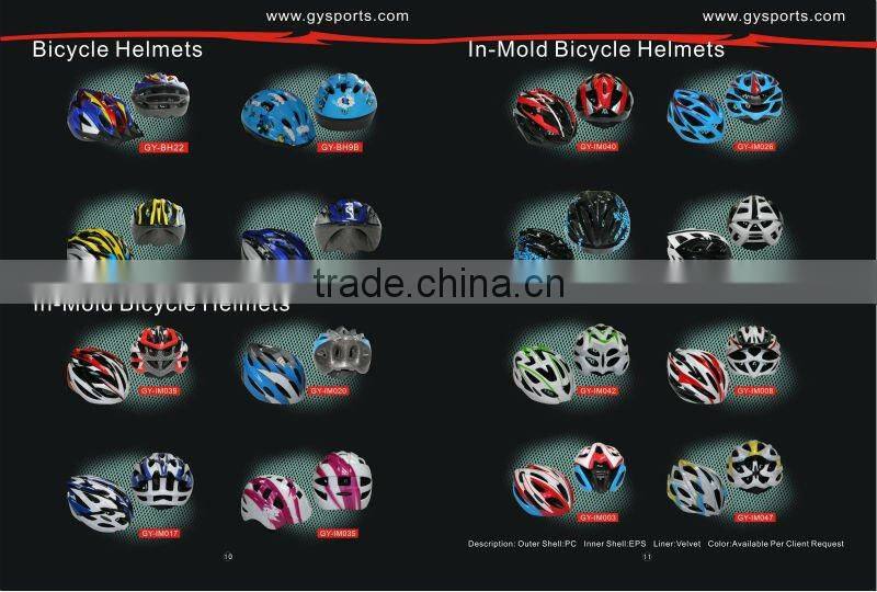 2015 Hot one colorful comfortable Climbing helmets with PC outer shell impact-resistant EPS double-sided velvet Adjustable bla