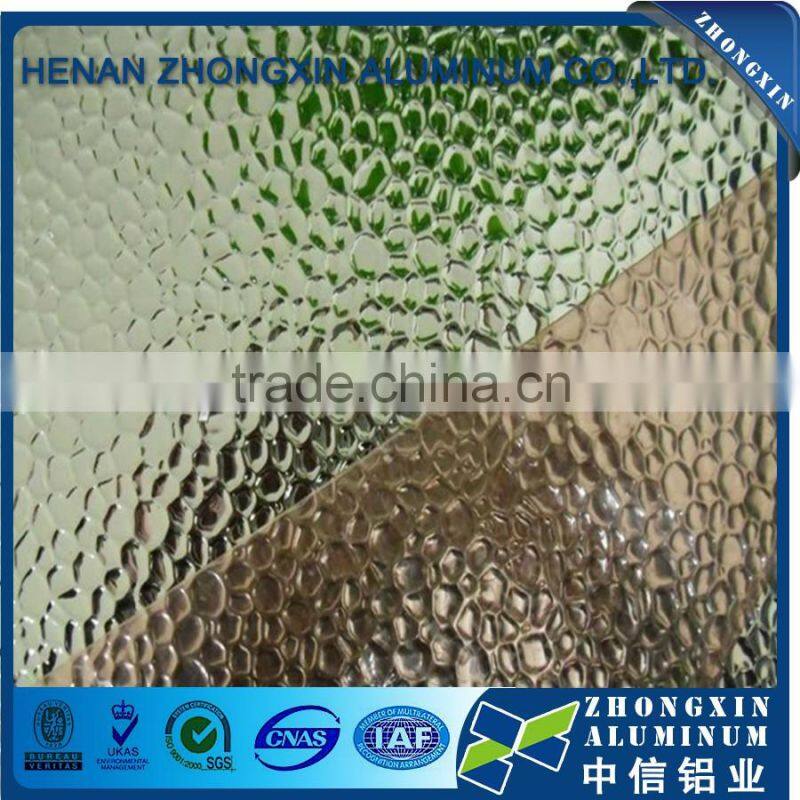 Low price of embossed 3003 H22 kindle aluminum sheet for bus floor/stairs