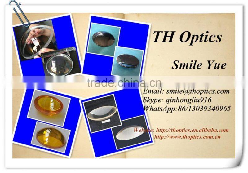 half rod cylinder lens,diameter 25mm glass rod