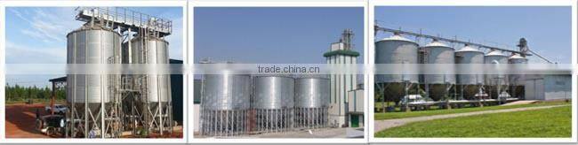 SRON ISO Certified Soybean Meal Storage Steel Silo with Screw Discharging Auger