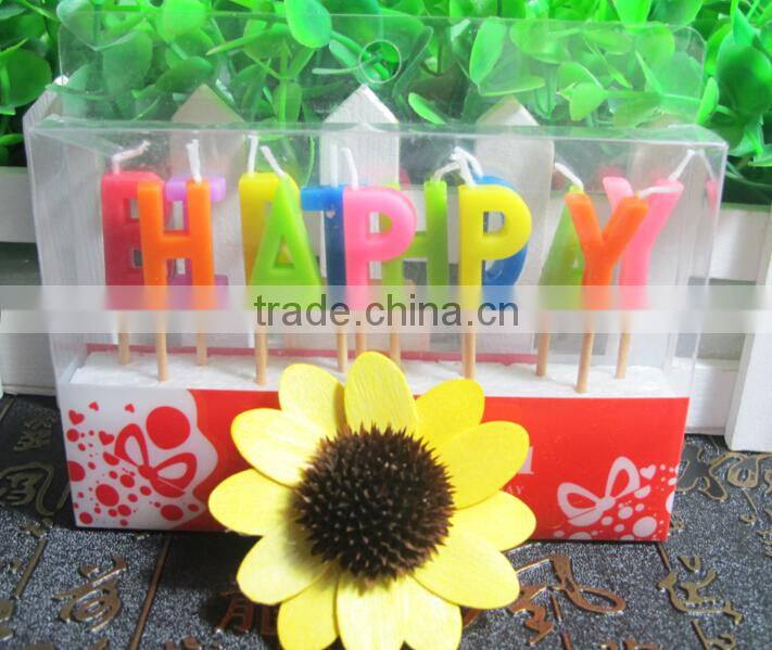 Birthday Letter Candle