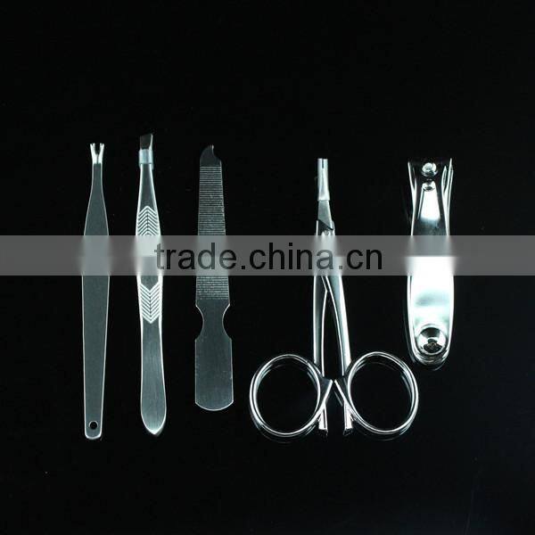 Mouse Shape Case Stainless Steel Mini Manicure Set