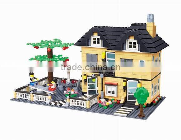 Villa Plastic Building Blocks Toys