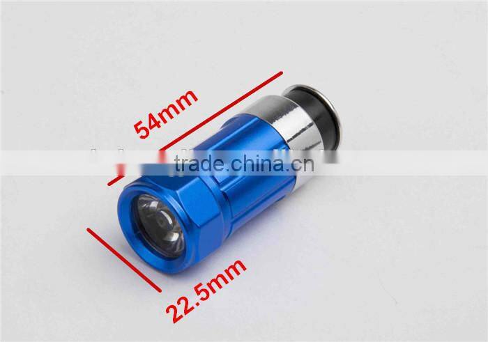 Onlystar GS-9010S-2 aluminum rechargeable 0.5W highlight head rotate car cigarette lighter flashlight