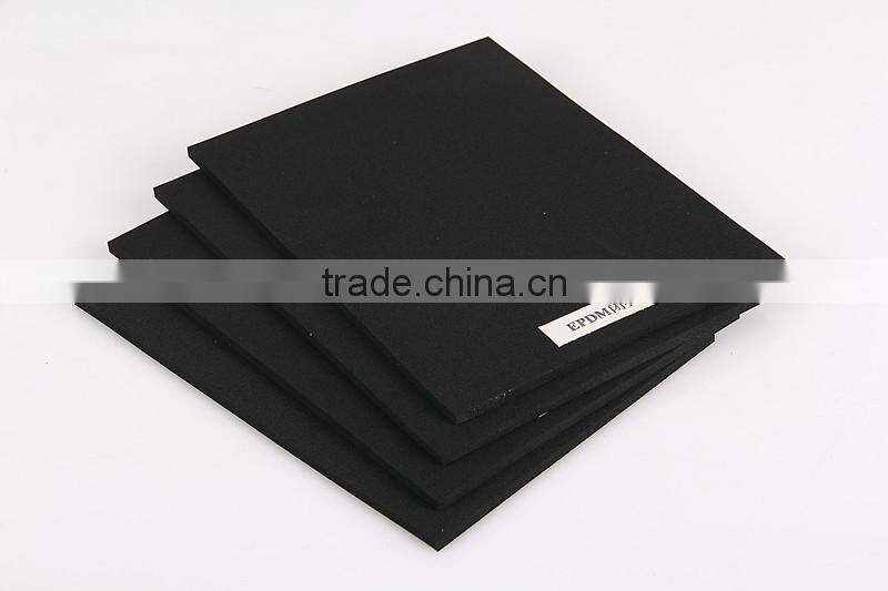 Twist Shape EPDM Sheet Paste to Paper for Machine Parts