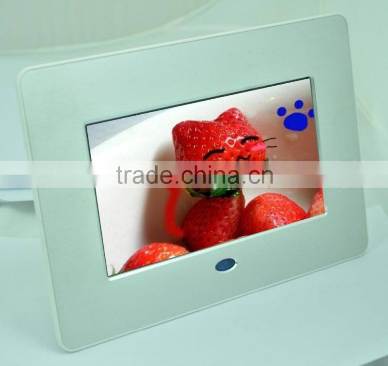 7" Size and Metal Frame Material open frame lcd monitor
