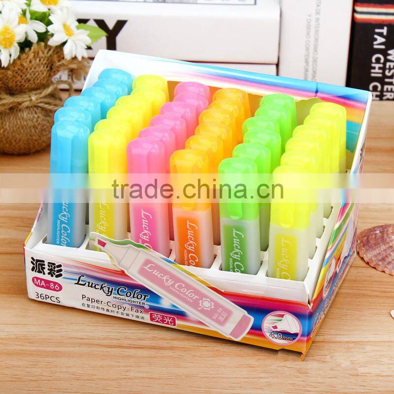 fat highlighter pen for drawing , multi colored highlighter pen