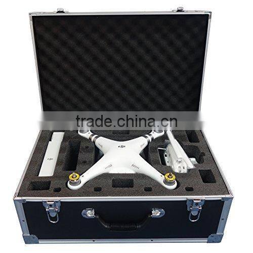 DJI Phantom 3 Professional & Advanced Aluminum Case for Rc Propguard Transmitter Ar Drone Quadcopter FPV
