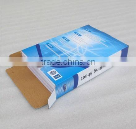 Golden no lamination pvc sheet id card materal