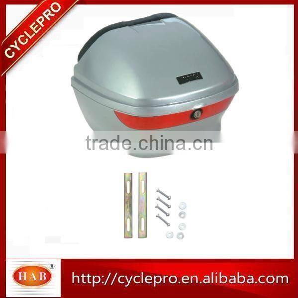 2016 hot sell OEM quality 35L PP Rear Luggage Box of Motorbike Motorcycle Tail Box wholesale Motorcycle Tail Box/ Tail Case/Bicy