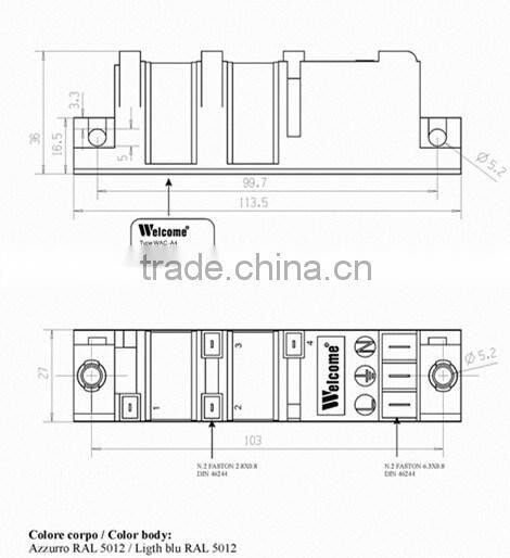 4-outlets gas spark generator ignitor for oven part