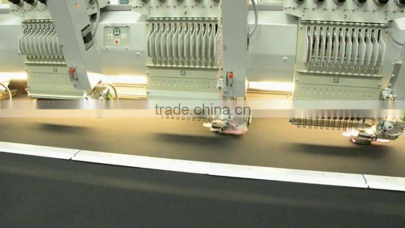 Ribbon device for embroidery machine two functions