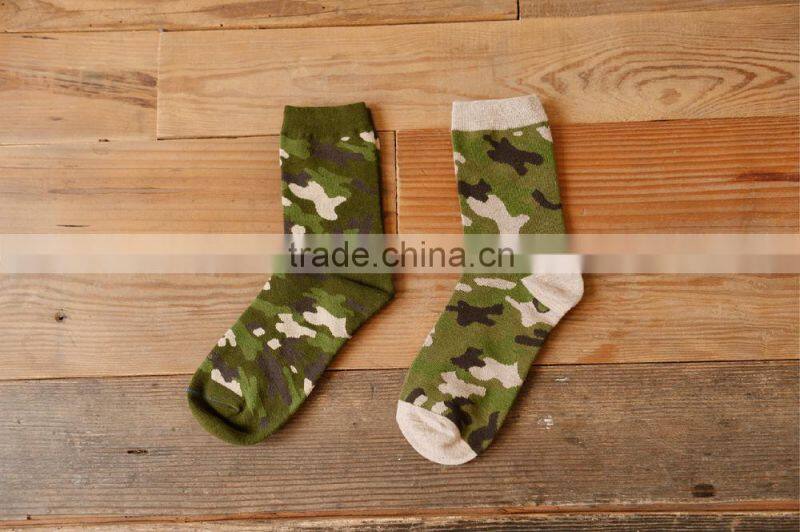 high quality unisex camo sock