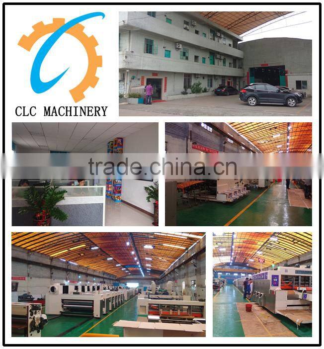 CLC-Q2 High Speed Flexo Printer Slotter Die-cutter Stacker Machine from GUANGZHOU
