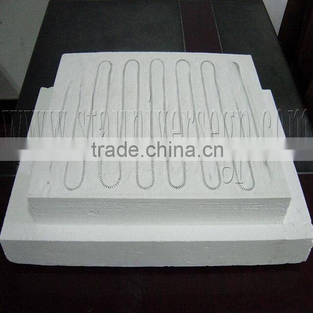 ceramic vacuum fiber insulated heater /panel