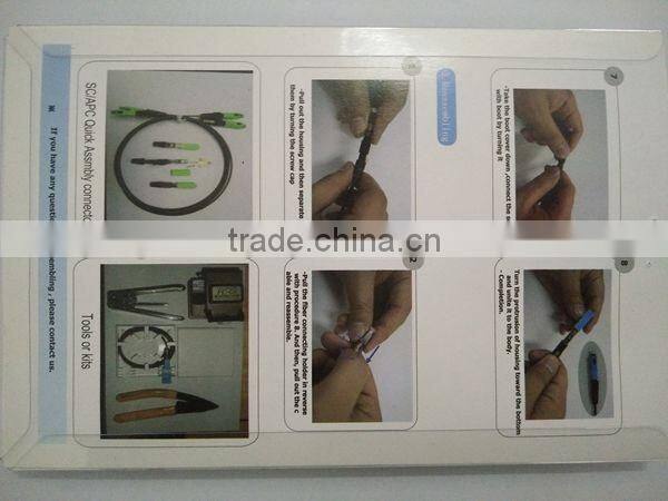 SC APC Fast Connector Used for FTTH Drop Cable