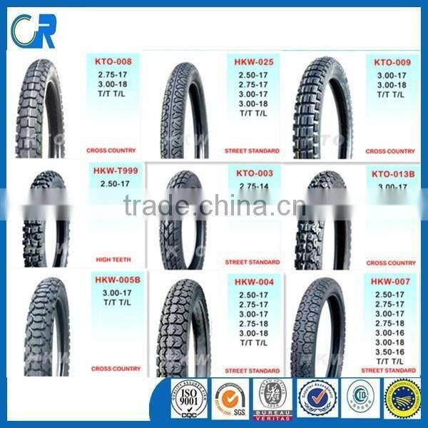 China high quality GR china motorcycle tubeless tyre